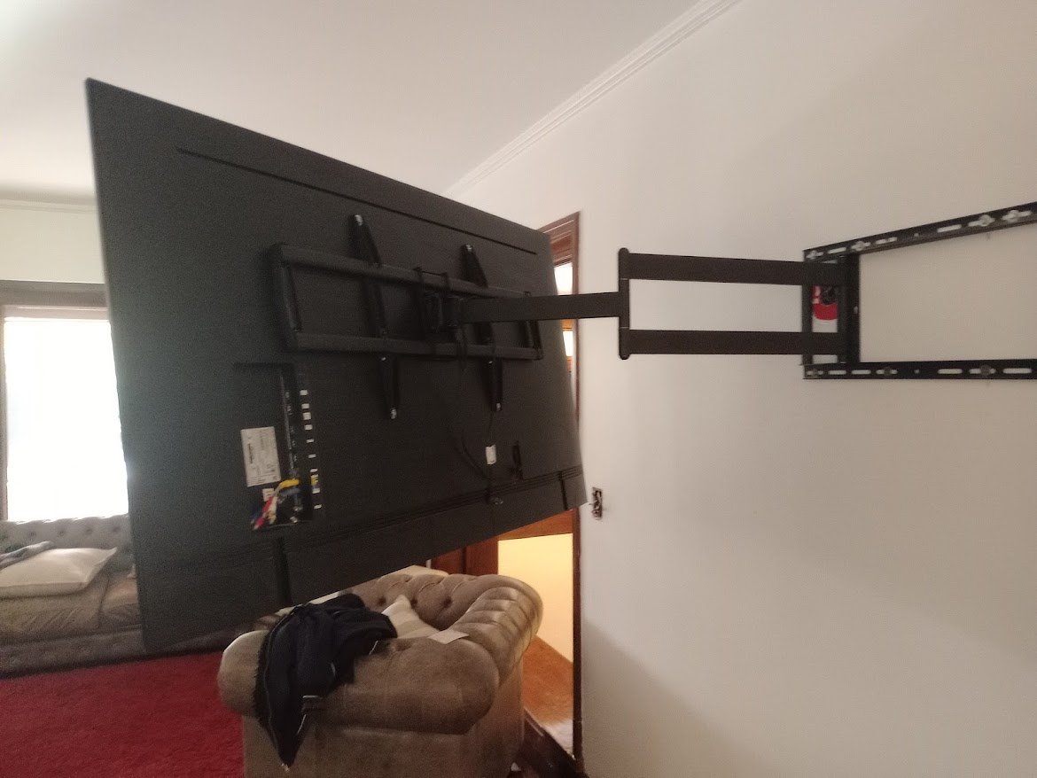 instalacion soporte tv brazo largo